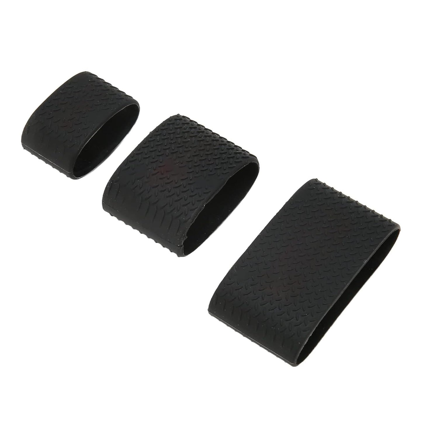 3 Pcs Clipper Protective Sleeve, Clipper Sleeve for Barbers, Barber Grippers Silicone Non Slip Electric Clipper Bands for Baber Tool
