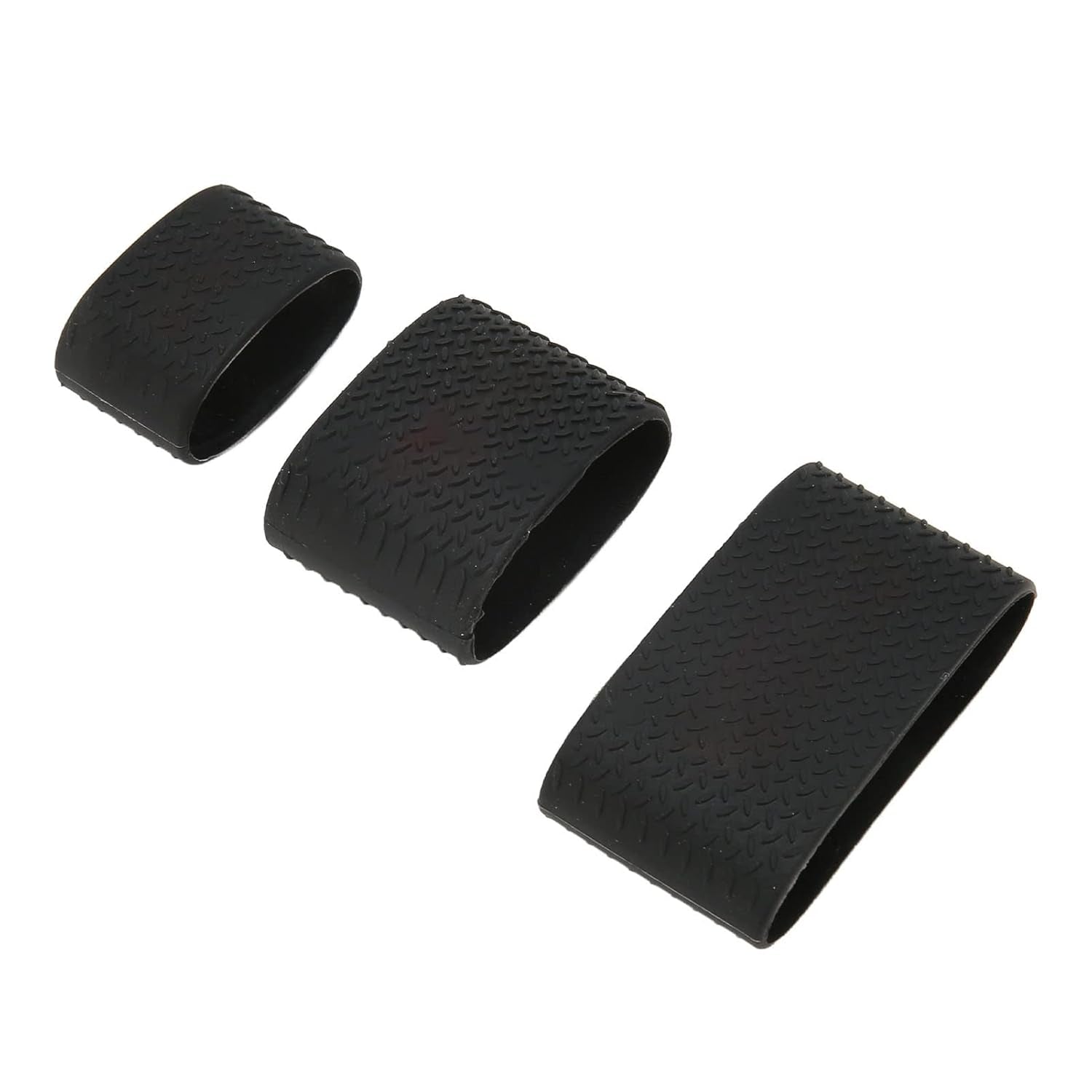 3 Pcs Clipper Protective Sleeve, Clipper Sleeve for Barbers, Barber Grippers Silicone Non Slip Electric Clipper Bands for Baber Tool