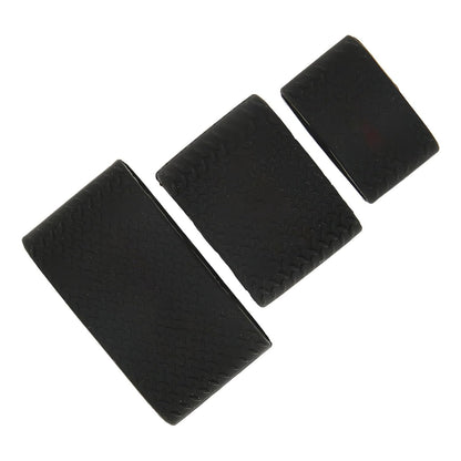 3 Pcs Clipper Protective Sleeve, Clipper Sleeve for Barbers, Barber Grippers Silicone Non Slip Electric Clipper Bands for Baber Tool