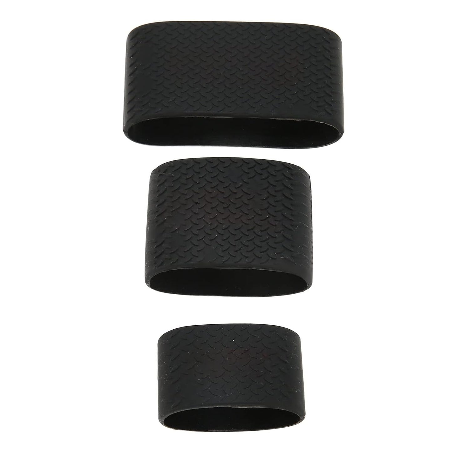 3 Pcs Clipper Protective Sleeve, Clipper Sleeve for Barbers, Barber Grippers Silicone Non Slip Electric Clipper Bands for Baber Tool