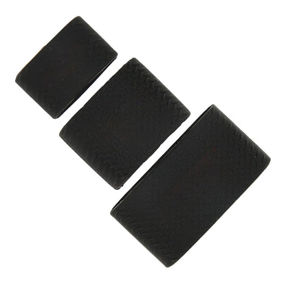 3 Pcs Clipper Protective Sleeve, Clipper Sleeve for Barbers, Barber Grippers Silicone Non Slip Electric Clipper Bands for Baber Tool
