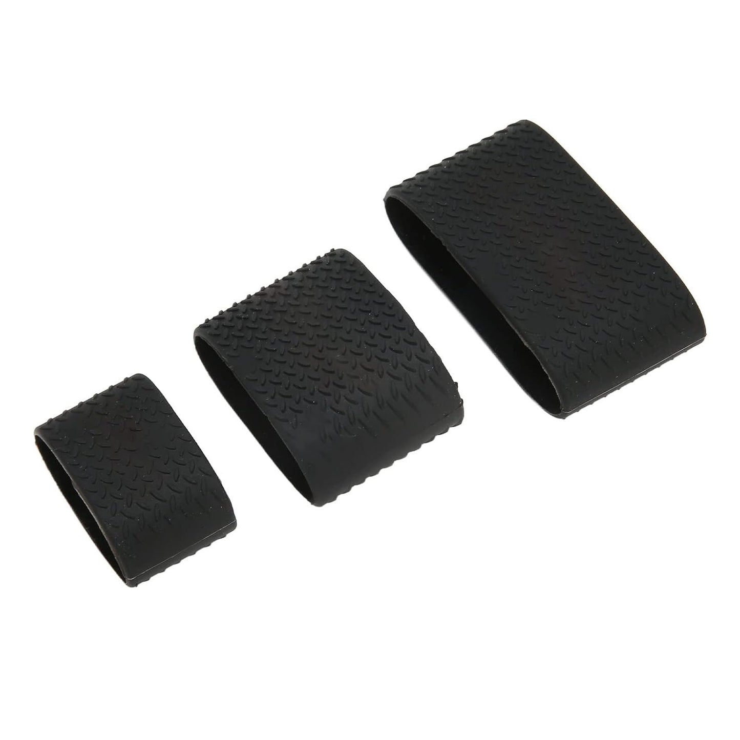 3 Pcs Clipper Protective Sleeve, Clipper Sleeve for Barbers, Barber Grippers Silicone Non Slip Electric Clipper Bands for Baber Tool