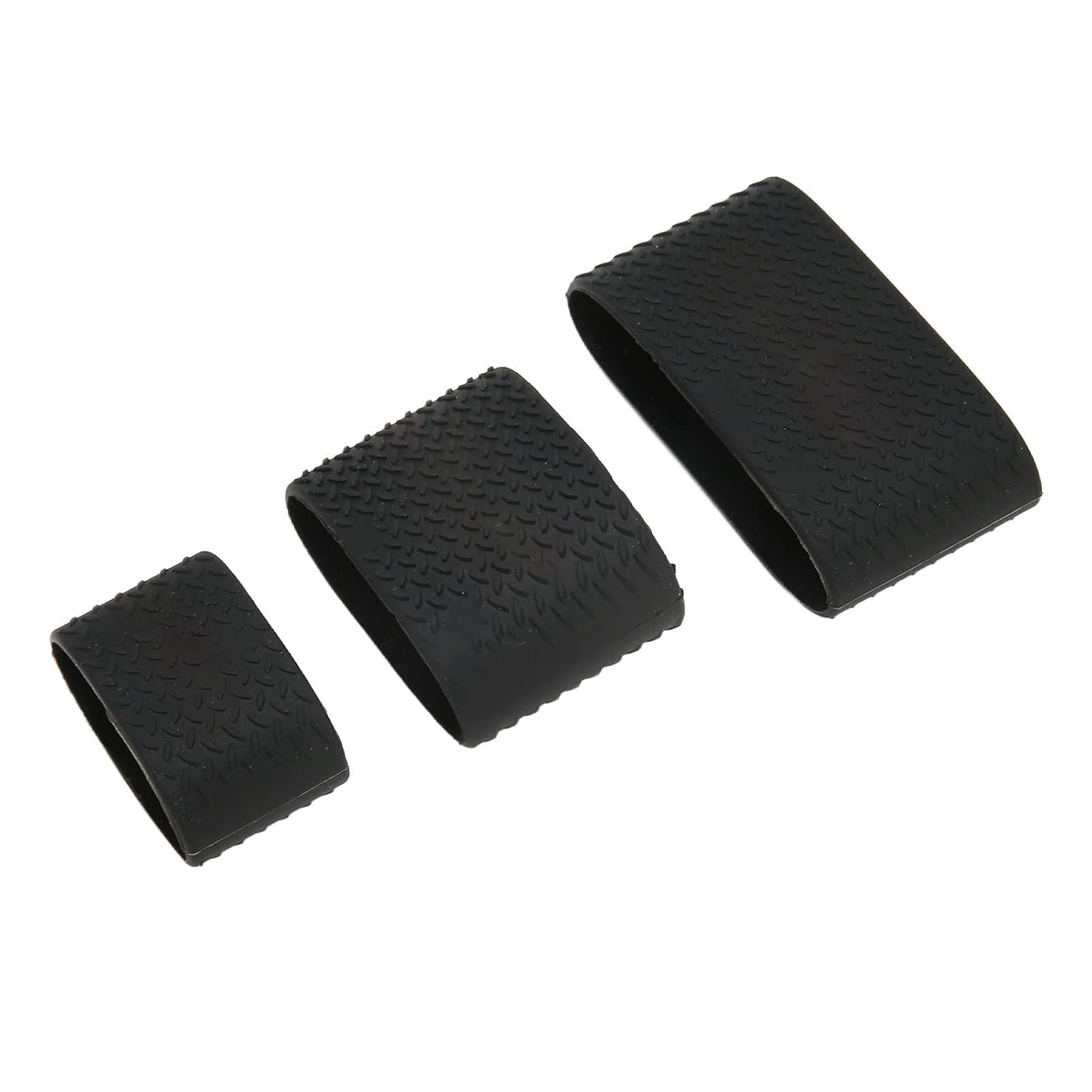 3 Pcs Clipper Protective Sleeve, Clipper Sleeve for Barbers, Barber Grippers Silicone Non Slip Electric Clipper Bands for Baber Tool